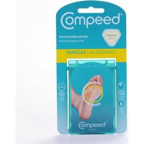 COMPEED DUREZAS HIDROCOLOIDE T- MED 6 U
