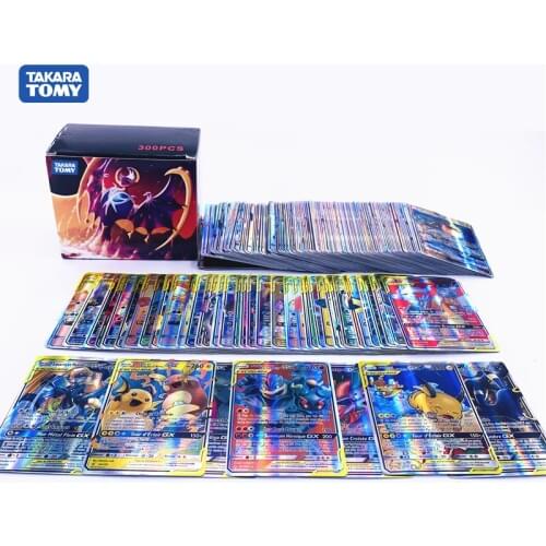 TAKARA TOMY French Pokemon Card GX TAG TEAM Shining Cards Game Battle Carte Trading Children Toy
