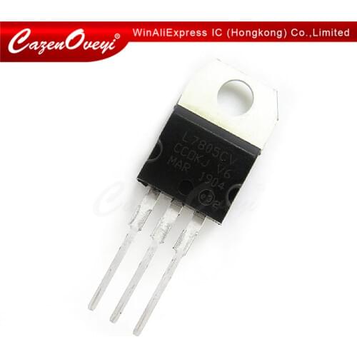 1pcs/lot 7805 L7805CV LM7805 TO-220 In Stock