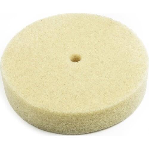 8 Inch 205mm Nylon Fiber Polishing Buffing Wheel Abrasive Pad For Metal 320 Grit 3P Grinding Wheel Arbor Hole Size 18mm