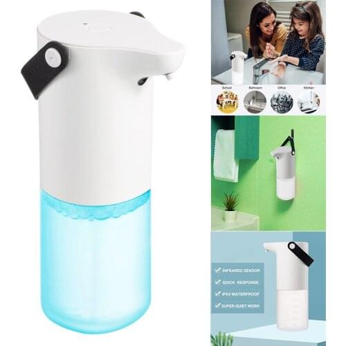 Automatic Soap Dispenser,Touchless,Desktop Wall Hanging,IPX4 Waterproof, Battery Operated Electric Soap Dispenser