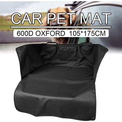Car Pet Mat Car Blanket 600D Oxford Waterproof Pet Dog Cat Car Trunk Mat Carrier Cover Pet Blanket Cover Mat Protector105x175cm