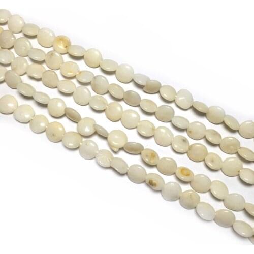 Natural Stone coral beads white Round loose beads isolation beads for Jewelry Making DIY for bracelet necklace Accessories