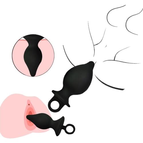 Silicone Ass Butt Plug Dildo Anus Expander G spot Stimulate Beads Buttplug Prostate Massager Adult Sex Toys For Woman Men
