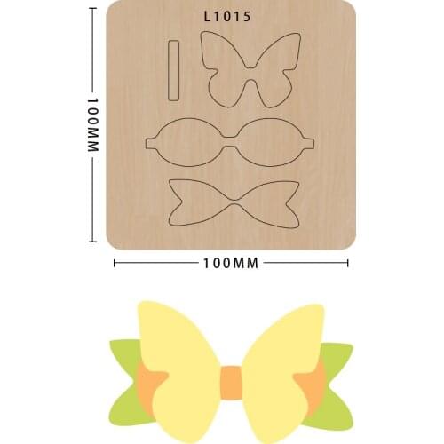 Bowknot Knife Mold Bow Decoration Template New Knife Suitable For Sizzix Big Shot Machines