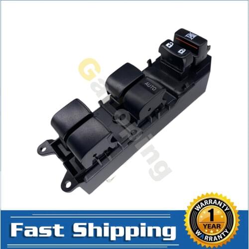 Power Window Master Control Switch Button for Toyota Camry Tacoma Yaris Prius Venza CT200h Right-Hand Drive 84820-0D130