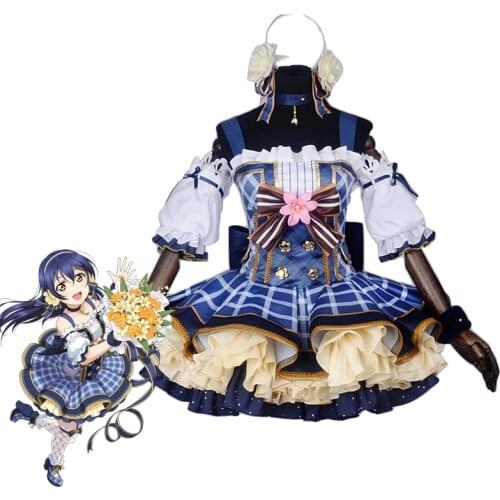 Love Live! Flower Bouquet Sonoda Umi Awakening Dress Cosplay Costume All Size COSPLAYONSEN