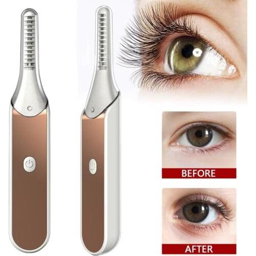 New Style Eyelash Curler Electric Eyelash Curler Digital Display Beauty Tool Lasting Stereotypes Portable Makeup Eyelash Curler