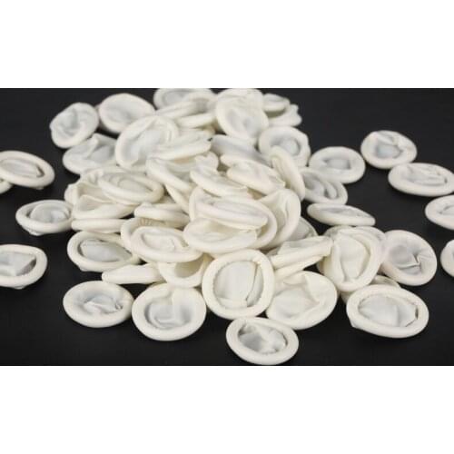 One-off finger embroidery gloves 400 pieces finger embroidery color