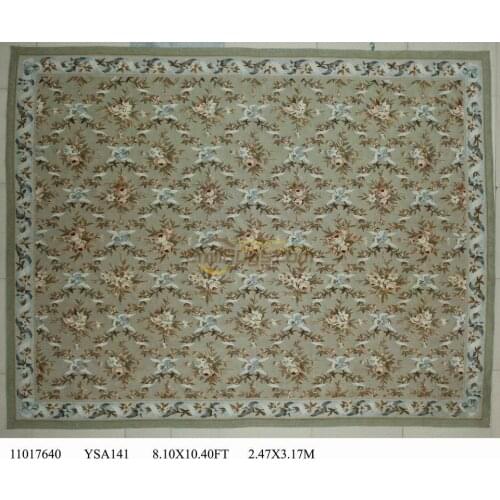 Handwoven Wool Carpets Carpets For Living Room Square Rug Aubusson Carpet Natural Sheep Wool