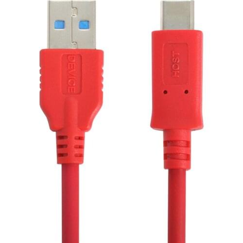 Standard USB3.0-A Male Device OTG to USB 3.1 Type C Male USB-C Host Data Cable 30cm for Laptop Phone