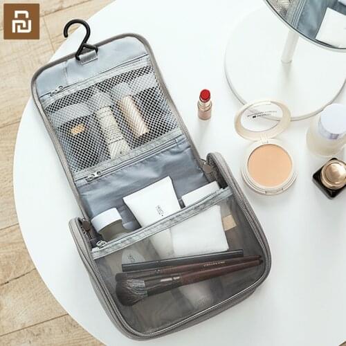 Xiaomi Youpin Jordan&Judy Portable Travel Cosmetic Bag Can Hanging Wash Bag Neutral Make Up Bag Organizer Bathroom Storage Bag