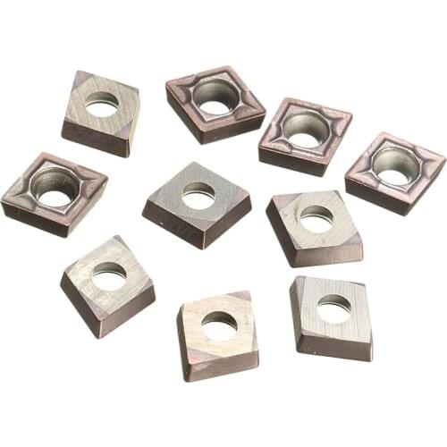 10Pieces CCMT060204 Carbide Insert Cutter NX2525 Lathe Tool