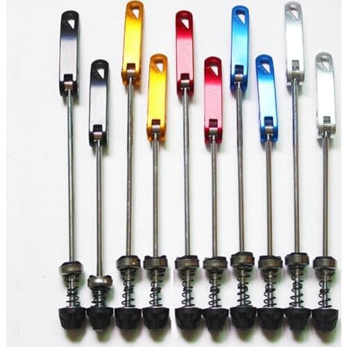 1Pair Bike Bicycle Cycling Wheel Hub Skewers Quick Release Bolts Axle Set шампура для шашлыка эксцентрик велосипед