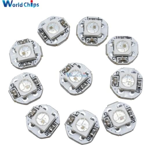 10x10 100 Bit PCB Board WS2812B Full Color DC5V SMD 5050 RGB LED Lamp Panel Light For Arduino