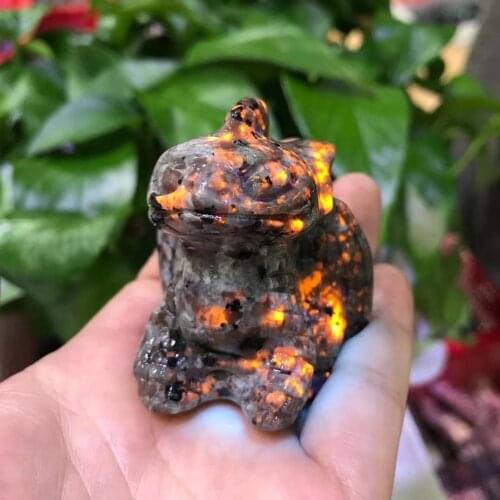 5A+ natural stone operlite crystal carving toothless son chakra energy magic crystal and stone healing spirit magic