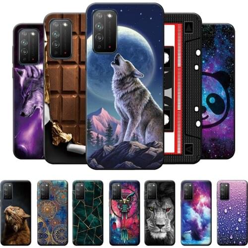 Huawei Honor X10 Case Matte Case Huawei Honor X 10 X10 Silicone Soft Back Phone Cover Honor X10 Case Huawei Honor X10 Funda Capa