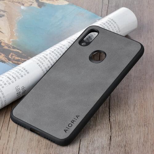 Case for Xiaomi Redmi 6 Pro 6A Note 5 7 Pro S2 funda Luxury Vintage leather phone case skin cover Business coque capa