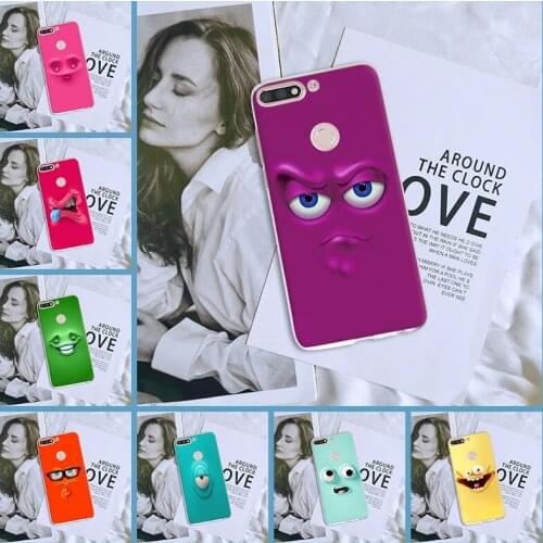 Funny Cartoon Back Cover For Huawei Honor 7 8 9 10 Lite Silicone Phone Case For Huawei Honor 7 7S 7X 7A 7C Pro 8X MAX 10 9 8