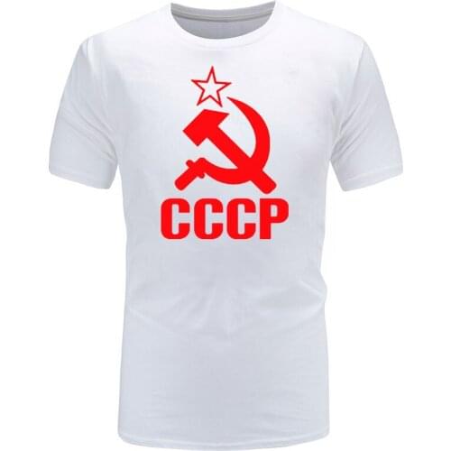 2021 Summer Boutique men woman T-shirt USSR CCCP t-shirt the Soviet Russia T Shirt Men Short Sleeve male Shirt Comfortable top