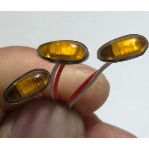 Led Clearance Lamp Position Light for 1/14 Tamiya RC Truck Car SCANIA R470 R620 VOLVO FH12 ACTROS 3363 1851 AROCS 3348 MAN TGX