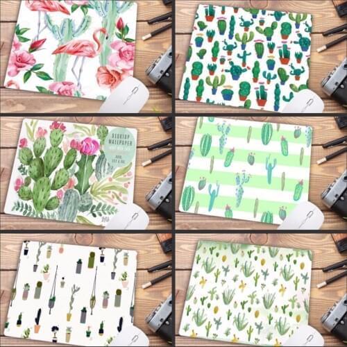 Mairuige Promotion Russia Flower Cactus Gaming Small Size 22X18CM Speed Mouse pad Computer Mousepad Best Mats for Gamer mat