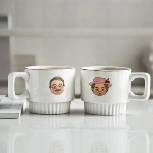 Classical Grandparents Couples Ceramics Mugs coffee mug Milk Tea office Cups Drinkware the Best birthday Gift for friends