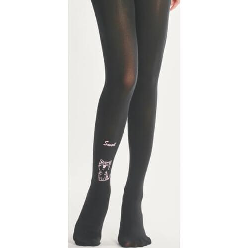 Cute Cat Pantyhose tattoo-stockings Stockings For School Dropship