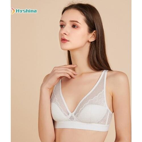 Red Lace Real Silk No Steel Ring Gather Bra Mulberry Silk Adjustable Side Collection Accessory Breast Underwear