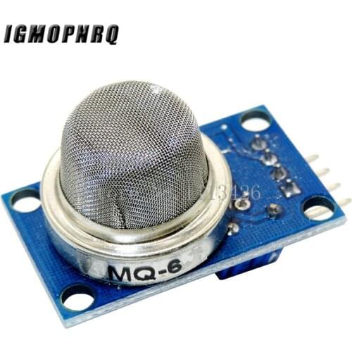 1pcs MQ-6 MQ6 LPG Gas Sensor Module Liquefied Propane Iso-butane Butane Combustible Gas Detection Sensor
