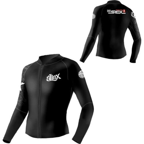Slinx 1109 5mm Neoprene Dive Jacket Wetsuit For Women Men Surfing Windsurfing Swimwear Waterski Water Craft Boating Wet Suit