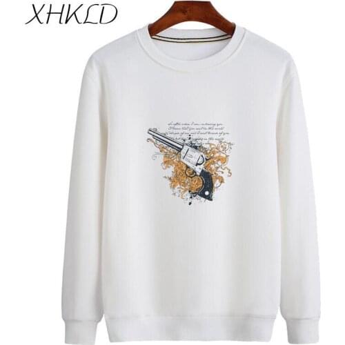 XHKLD New Winter Men Long Sleeve Sweatshirt Casual Streetwear Hip Hop Sportswear Tops Coats Outerwear Shirt Tracksuits Moleton