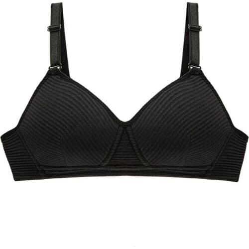 Kids Girls Solid Trainning Bras Teenage Girls Developmental Bras Student Simplicity Underwear Black White Gray Bras For 12-18Y