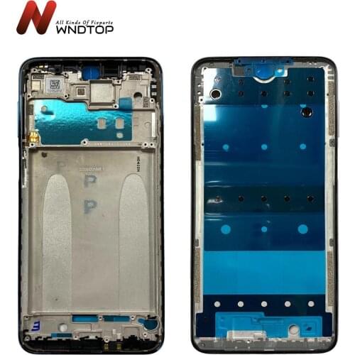 Original For Xiaomi Redmi Note 9s Middle Frame Plate Housing Bezel LCD Support Mid Faceplate Bezel Redmi Note 9 Pro Middle Frame
