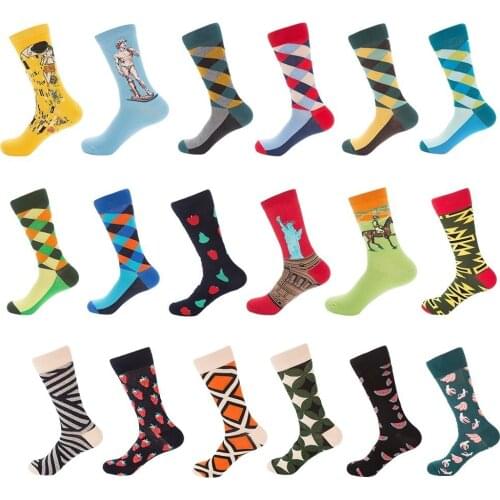 Peonfly Men's Beautiful Socks