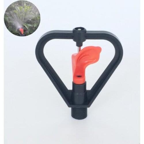 1Pcs 1/2" Plastic/Metal Middle Distance Lawn Irrigation Garden Watering Sprinklers