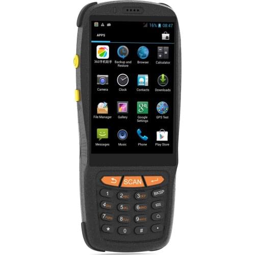 1D/2D/QR NFC Barcode Scanner PDA Handheld POS Terminal Inventory Machine Scanner WiFi BT Mobile Computer with 3.5 InTouchscreen