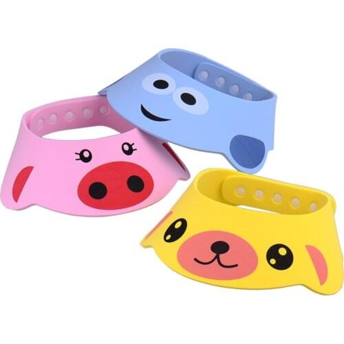 Adjustable Baby Hat Toddler Kids Shampoo Bathing Shower Cap Wash Hair Visor Caps For Baby Care Arrival Lovely Shampoo Cap