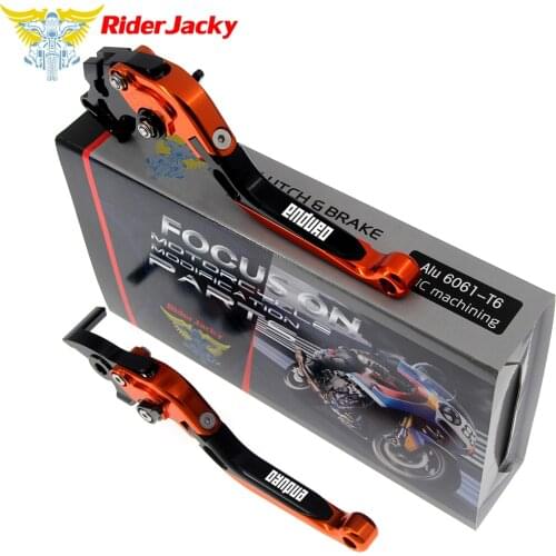 Riderjacky For KTM 690 Enduro R 2014-2018 2015 2016 2017 Motorcycle CNC Folding Extendable Brake Clutch Levers