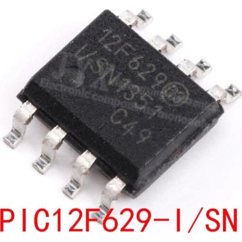 10PCS/LOT PIC12F675-I/SN PIC12F629-I/SN 12F675 12F629 SOP8 New original spot hot sale