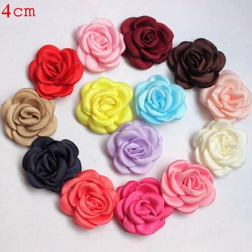 120pcs/lot 1.5inch Burned rose Flower for DIY Hair Accessories wedding decoration 20colors in stock Free Shipping