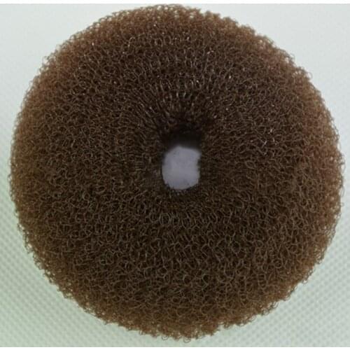 3 Pcs Diameter 6cm Fashion Elastic Hair Donuts Fast Bun Styling Accessoires For Women Hair Ties Hairbands cintillos Wholesale