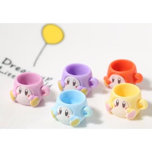 5pcs 1:12 Dollhouse Miniatures Tea Water Cup Toy Model Doll House Decoration