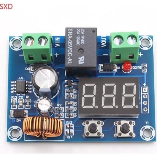 5pcs Xh-m609 DC voltage protection module lithium battery undervoltage and power loss low power disconnection output 12-36v