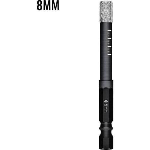 Diamond Drills Tile Dry Drill Bit Tools Accessories For Angle Grinder Hand Drill 6mm 8mm 10mm 12mm For Porcelain Granite Tile