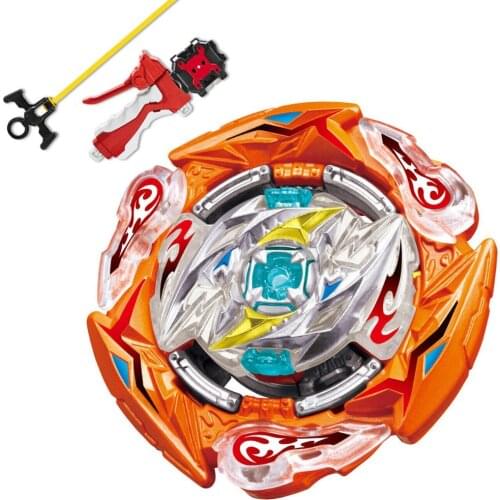 B-X TOUPIE BURST BEYBLADE Super King SuperKing Sparking B-161 Booster Glide Ragnaruk. Wh.R 1S With Launcher Gyroscope Toys