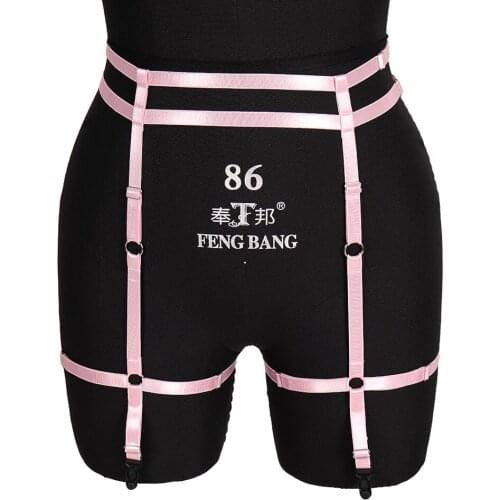 Punk Gothic Style Bondage Buttocks Stocking Harness Fashion Gentle Women Sexy Lingerie Erotic Fetish Pole Dance Rave Costume