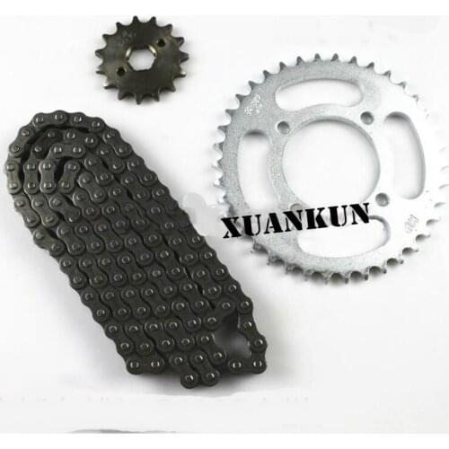 XUANKUN Motorcycle Chain 125 Motorcycle Chain Wheel Chain QJ-125 Chain