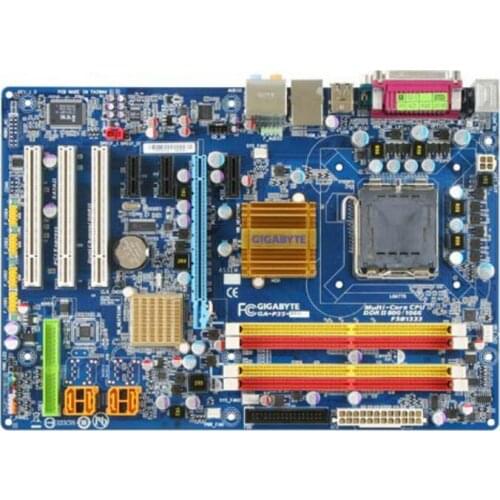 For Gigabyte GA-P35-DS3L Original Used Desktop Motherboard P35-DS3L P35 Socket LGA 775 DDR2 ATX On Sale