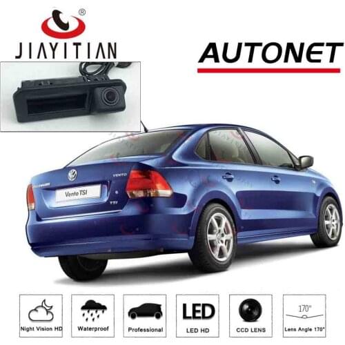 JIAYITIAN Car Trunk Handle camera For VW Polo/vw Vento Sedan 2016 restyling 2017 2018 2019 2020 Reversing Parking backup Camera